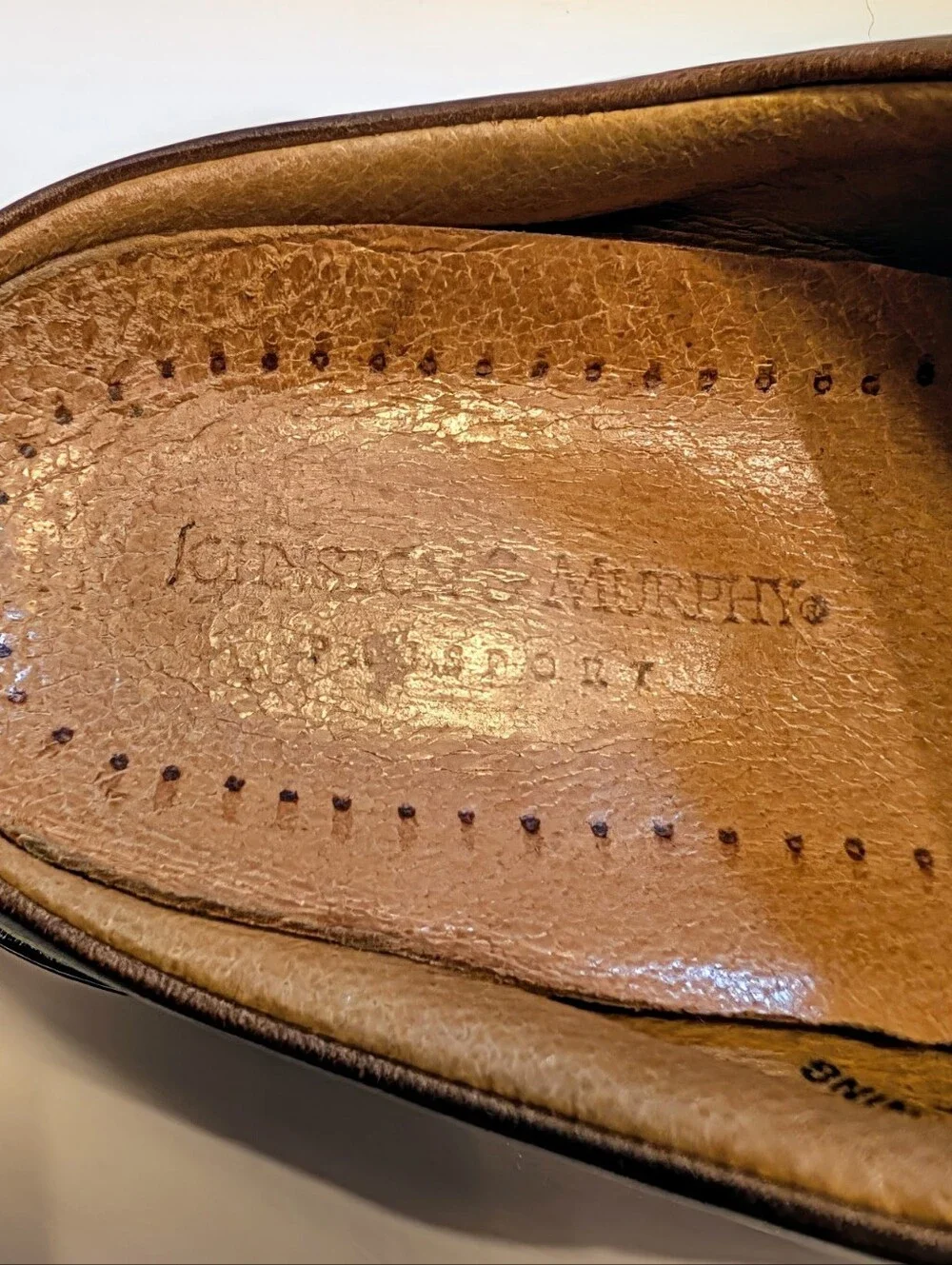 Johnson & Murphy Leather Mules/Clogs Men's 9